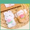 Plush Delightful Magnetic Keychain Adorable Rabbit And Monkey For Bag Keys Or