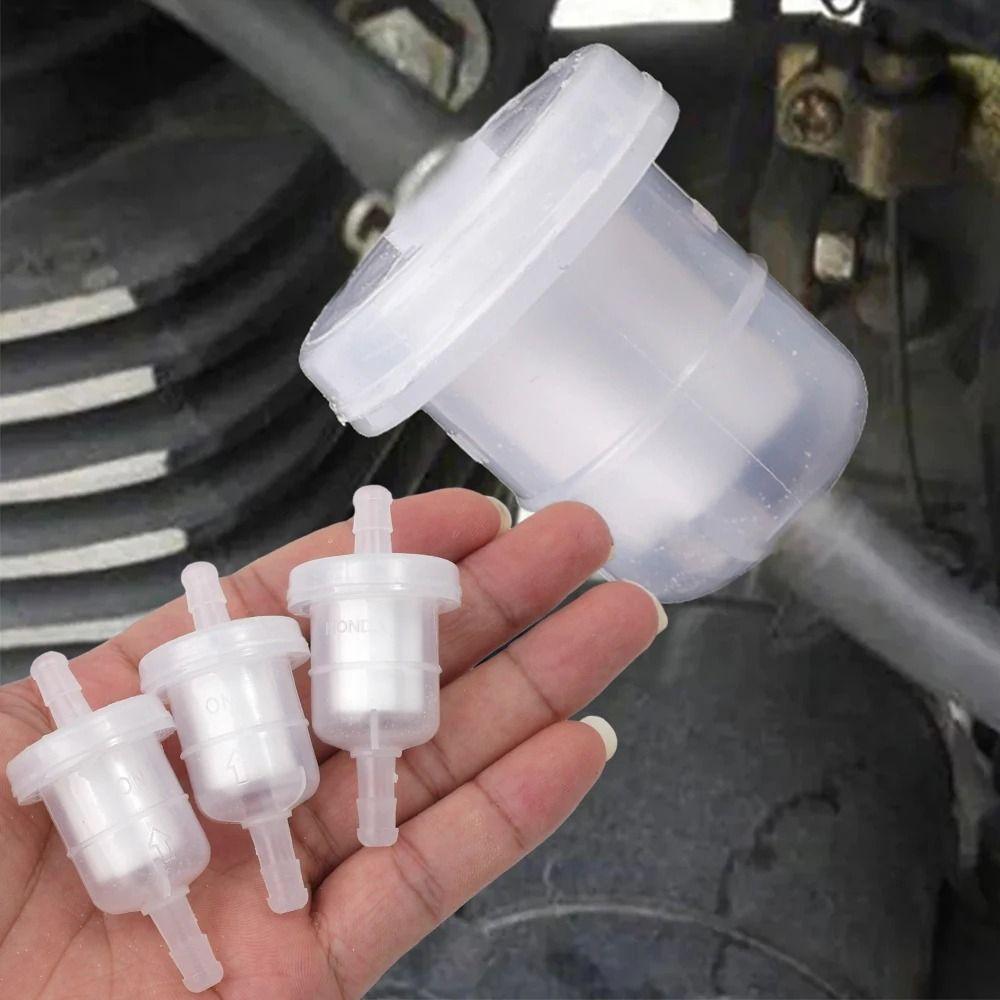 1/2/5/10Pcs Oil Cup Polymer Motorcycle Fuel Filters 110/125/150/175/200 Engine Petrol Filter