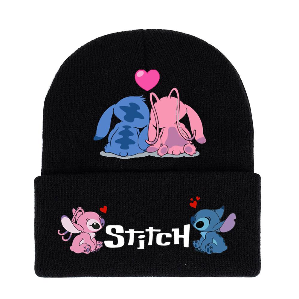 Ангельская зимняя вязаная шапка унисекс с подвернутым краем, уличный дизайн