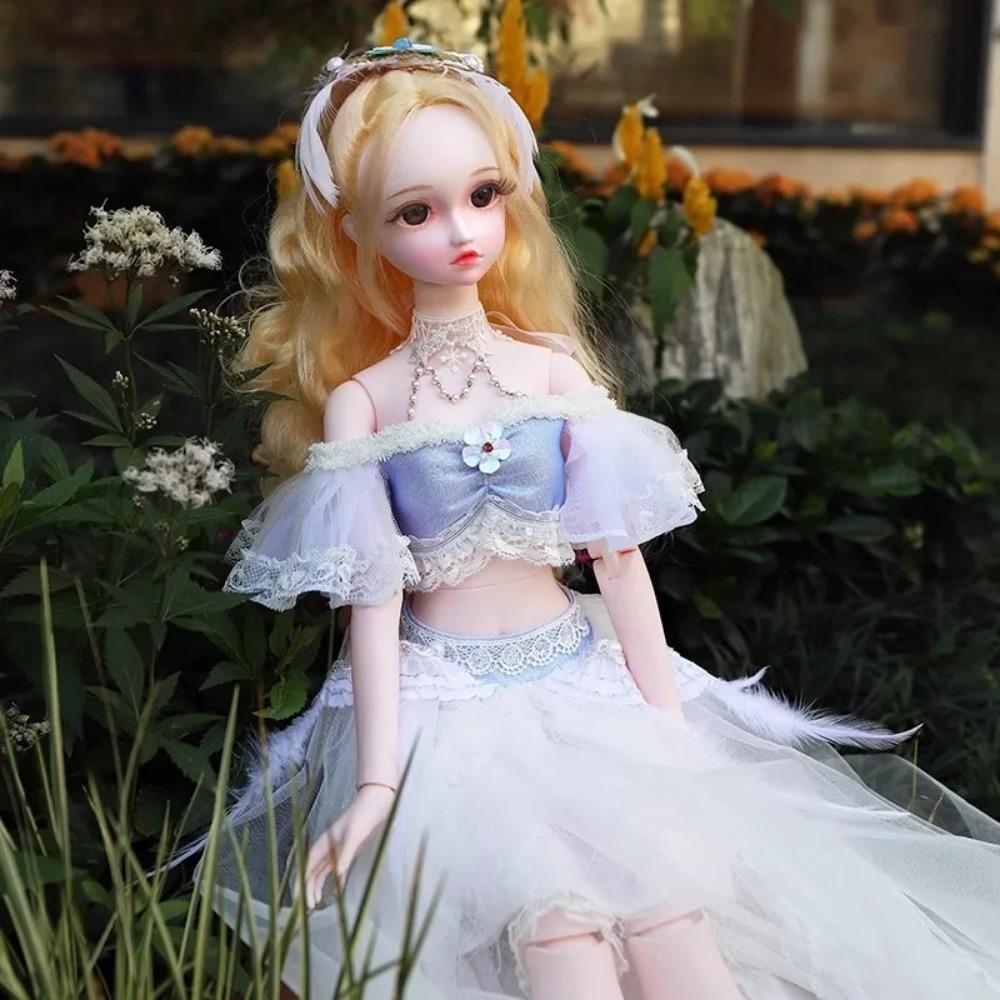 Специальная цена Кукла DBS 1/3 BJD Механическое шарнирное тело С макияжем Включая волосы глаза одежду Рост 62 см Мечта девочки фея