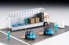 TOMYTEC The Truck Collection Truck Collection Logistics Site Wing Van Set D Kyuso Shipping