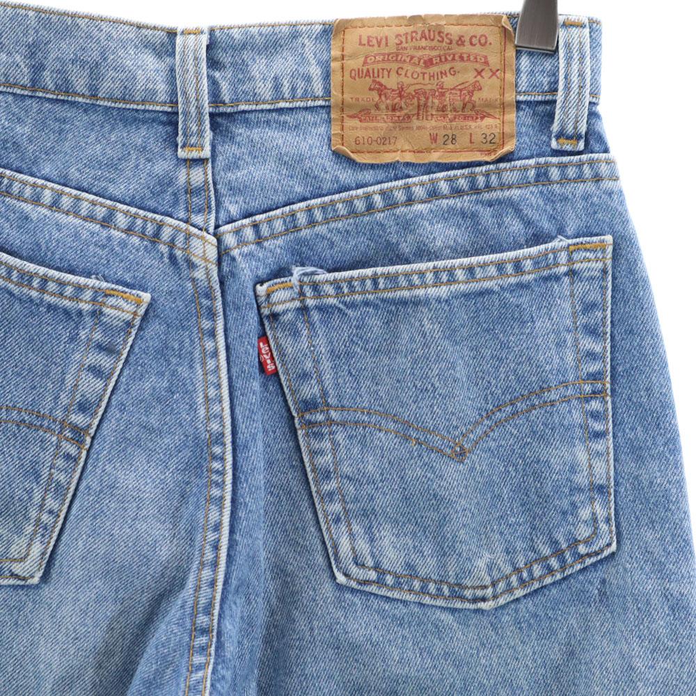 Levi's 90-е 610 Сделано в США Старые джинсы W28 Синие джинсы Мужские Б/У
