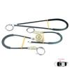 EWR677 Electric Window Regulator Repair Set Front Right for Renault Megane MK2 EM0/1 2002-2009 CC Cabrio Convertible 820101093
