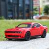 Масштаб 1/32 Dodge Hellcat Challenger Die Cast Metel Pull Back Model Car Hellcat со звуком и светом Hellcat Car Toy Car Toy Gifts для детей от 3 лет и старше