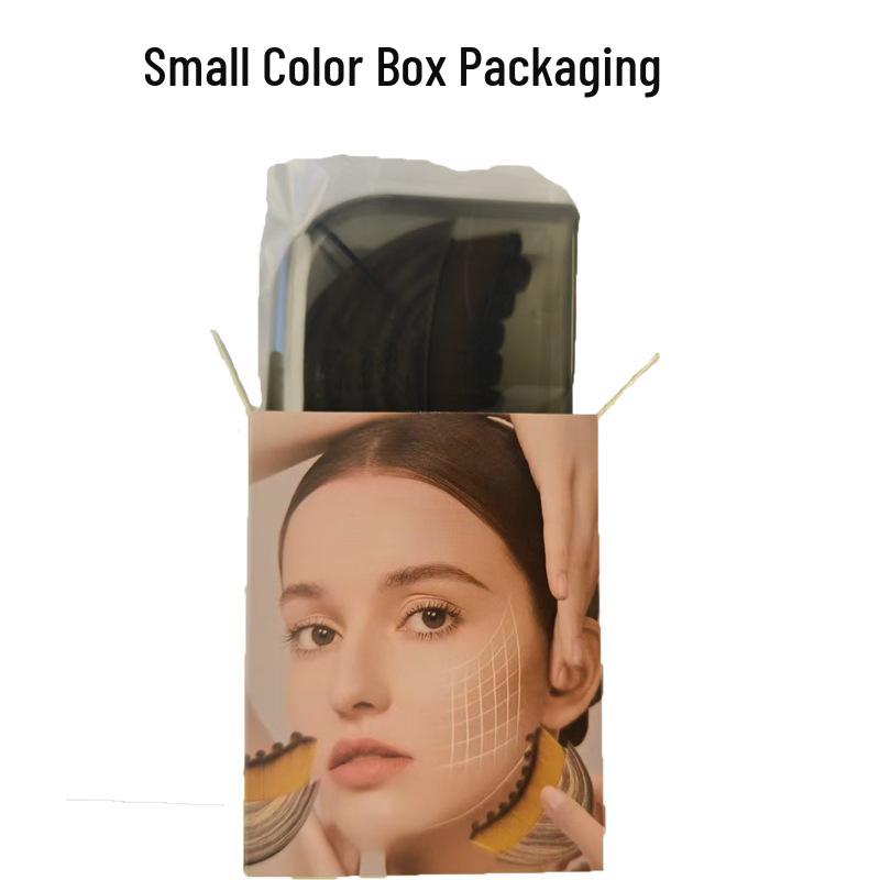 Лимфодренажная контурная и массажная щетка для лица