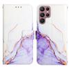 Подходит для S23Ultra Phone Leather Case New Marble S22PLUS Flip Cover Bracket Protective Case