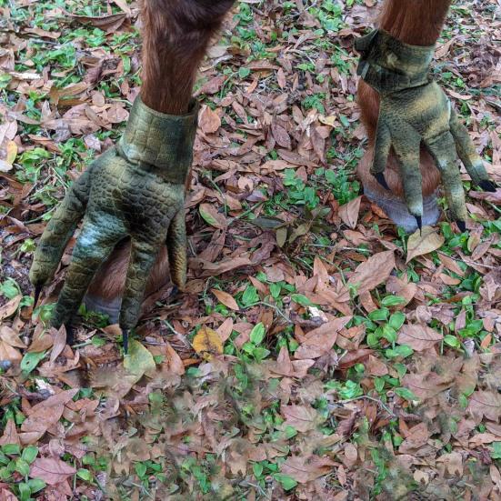 1 Pair Horse Decor Boots Hooves To Feet Horseshoe Wrapped Wear Resistant Easy Wear Horse Hoof