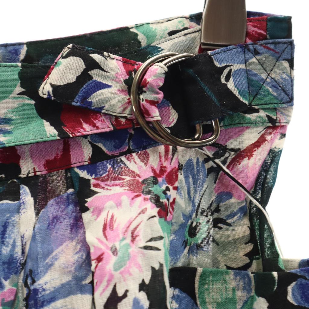 Неиспользованная Юбка CHRISTIAN AUJARD Цветочная Длинная 63 Черная серия Женская Б/У