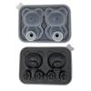 4-Cavity Little Bear Silicone Ice Cube Tray - Easy Release for Beverages & Tea