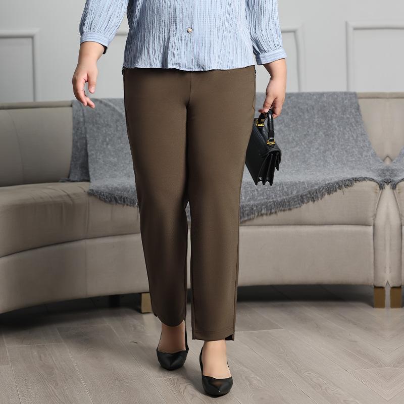 Большие размеры женские осенние мешковатые узкие повседневные брюки-харен