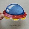 DIY UFO Patch Iron On Patches On Clothes Heat-adhesive Embroidered Patches For Clothing Alien Patch For Clothes Jackets