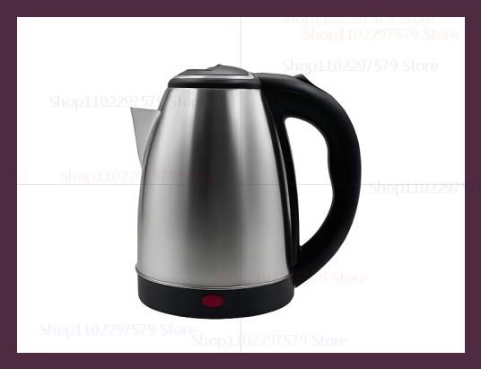 304 Stainless Steel Electric Kettle Portable 2L Coffee Pot Electric Water Heater Teapot 1500W Automatic Power Off Kettle Home