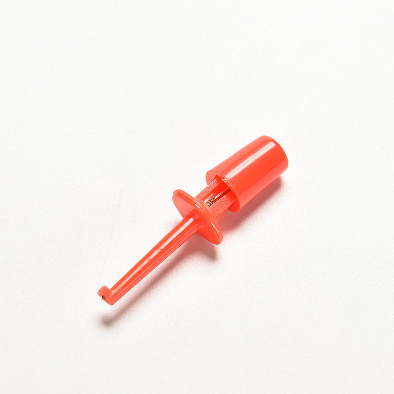 Многоцветный 10 шт. Мини-тестовый зажим-крючок для тестового щупа SMD Grabber