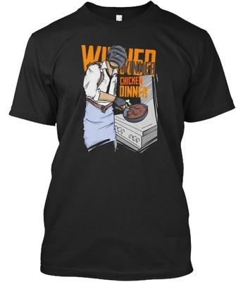 Стандартная футболка унисекс Pubg Winner Winner Chicken Dinner Merch