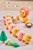 JUYEE Toy Duck Family Set Educational Toy for Birthday Gift for Boys and with Music and Lights Mom 3 Set 4-Piece - 3-Year-Olds, Girls, Popular,