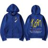 Korn Follow The Leader 20th Anniversy толстовки на молнии металл готик рок группа толстовка с капюшоном на молнии мужская мода пуловеры