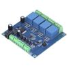 4-канальный релейный модуль PCB RTU Релейная плата Переключатель RS485 TTL Предотвращение обратного соединения