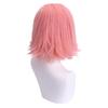 Аниме Косплей Харуно Сакура Косплей Парик Молодая версия Короткие розовые волосы Парики + Шапочка для парика + Татуировка на лбу + Повязка на голову + Повязка на голову