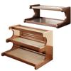 Space-saving Desktop Storage Rack 2/3 Tiers Simple Shoe Organizer Simple Desk Bookshelf Seasoning