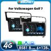Hizpo 10.1 Carplay 4G 2 Din Android 13 Car Radio for Volkswagen Golf 7 2013 - 2017 Black Grey Video Player GPS DSP Intelligent Autoradio RDS