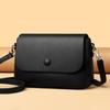Leather Women'S Bag Soft Leather Fashion Casual Messenger Small Square Bag Temperament Shoulder Bag