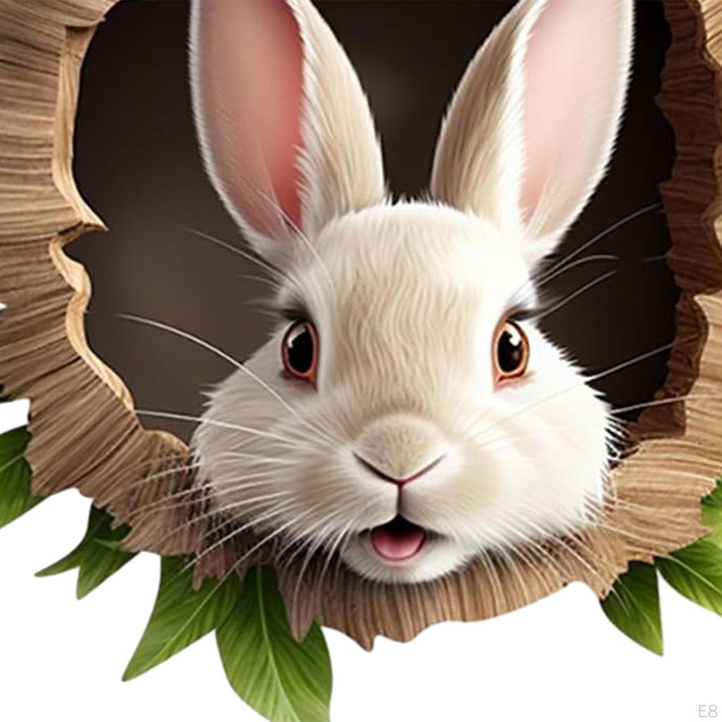 Подвеска «Пасхальный кролик», подвесной знак, акриловый «сделай сам», пасхальный венок, украшение для вечеринки