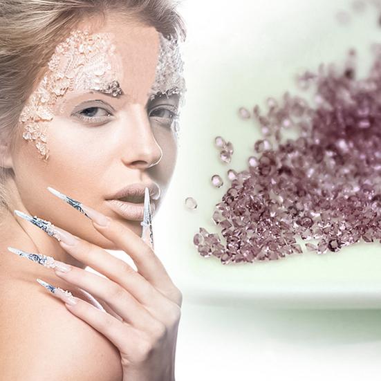 Nail Art Легкий в использовании набор для ногтей со стразами из смолы и кристаллами для ежедневного использования