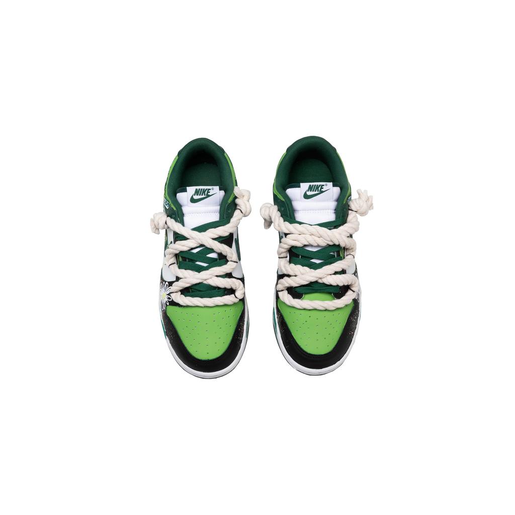 Nike Кроссовки Dunk Daisy Иллюстрация Покрытие Нескользящее, Износостойкое, Легкое, Дышащее Низкие DD1391-101(Команда776-)