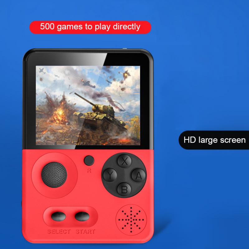 500 в 1 ретро видеоигра 2 игрока портативная игровая консоль с Wi-Fi 3-дюймовая мини-портативная ретро игровая консоль детский подарок Playe