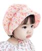 Baby Hat Bonnet Summer Sun Protection Cotton Baby Newborn 0 Years Old 1 Year Old [miaotti] 40-48cm (Pink)