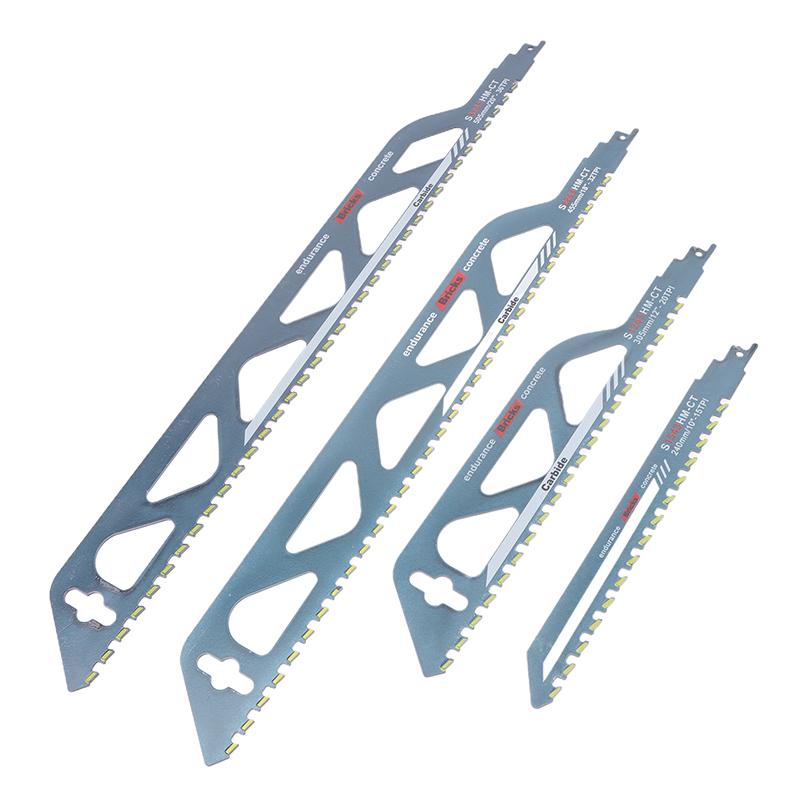 Пильный диск для возвратно-поступательной резки 10/12/18/20 дюймов, универсальный режущий сабельный пильный диск из легированной стали, пильное полотно для резки кирпича, бетона