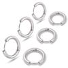 [Adelina Style] Hoop Earrings Popularity Width 3mm Leave It On Ring Earrings 3 Pairs Men's Ladies Unisex Surgical Stainless Steel Compatible with