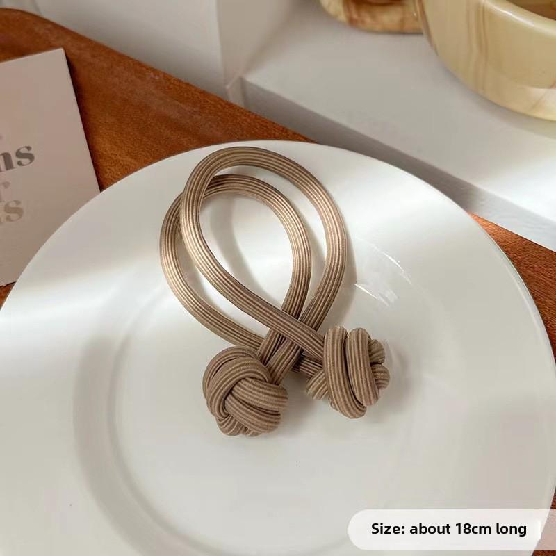 Розовый жгут для волос Vitality Girl Dragon Fruit High Ponytail - толстый, прочный, для милого стиля.