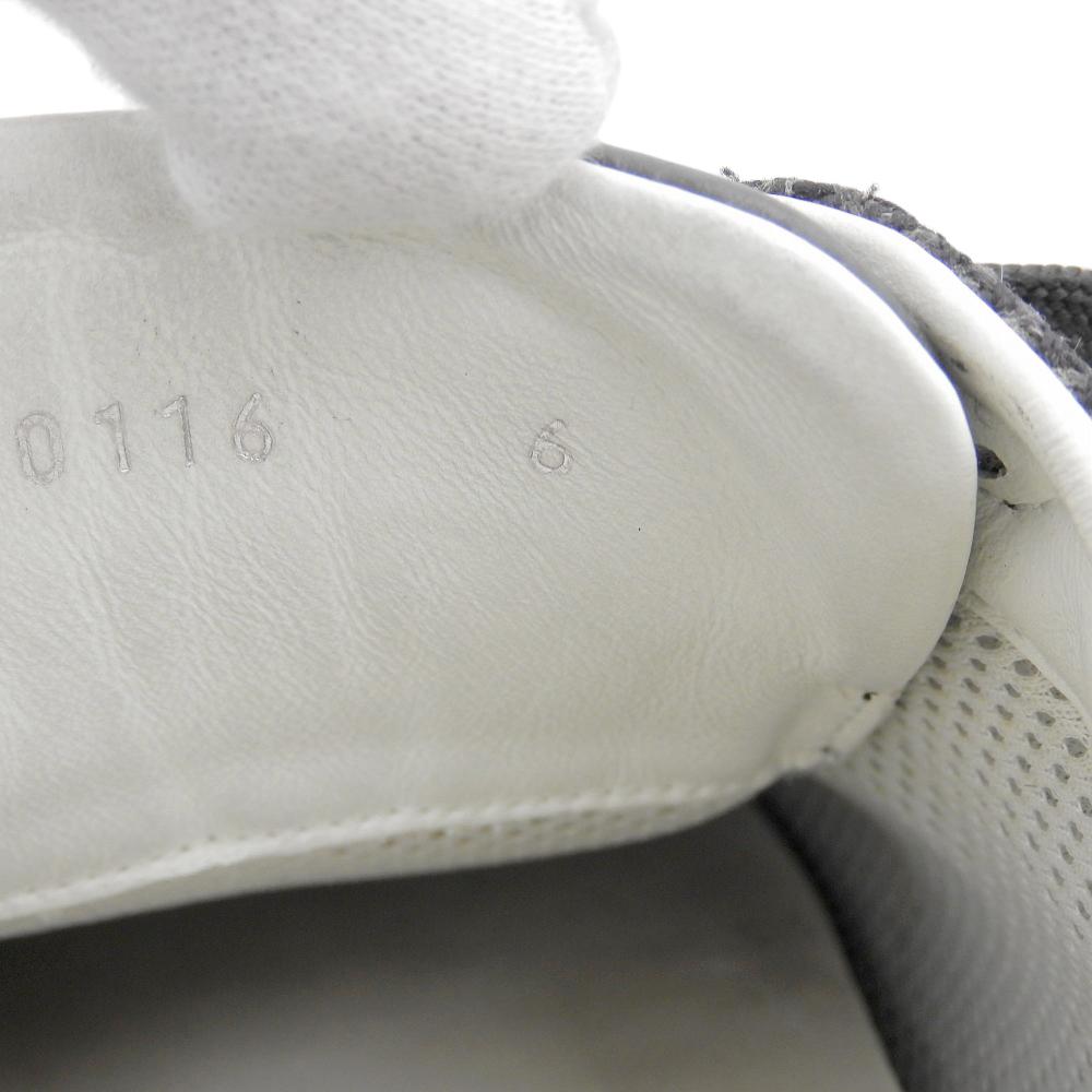 Louis Vuitton Runaway Damier Knit Fabric Low-Top Sneakers for Men, Black, Size 6, GO0116 Shoes 6 blackUsed