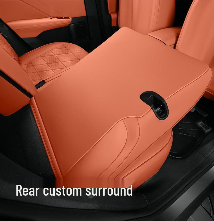 Полностью кожаные чехлы на сиденья автомобиля для Changan Deepal S05 2025 года, 5-местный, всесезонные, полное покрытие