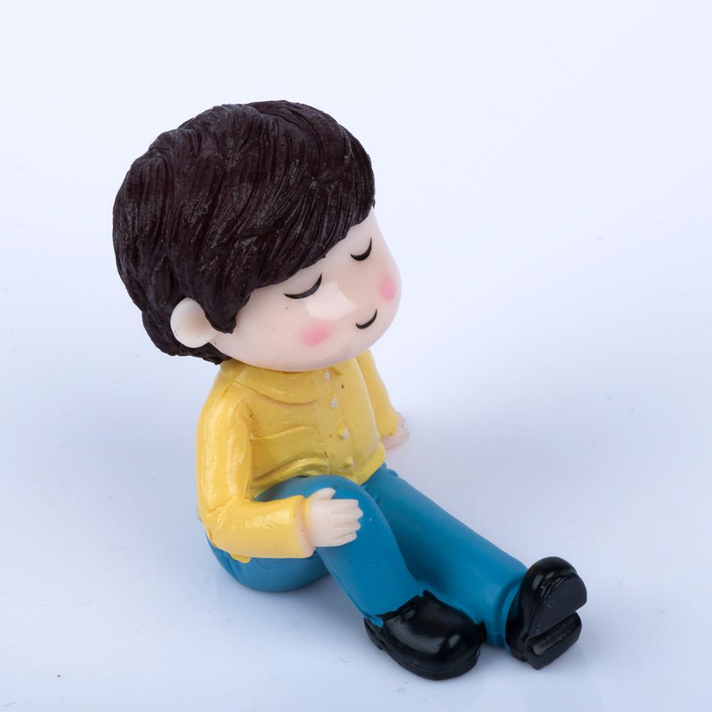 Пейзаж Дом Сад Мини DIY Поделки Украшения Миниатюрная Фигурка Украшение Пара Милые Подарки