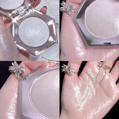 Helen Beauty Diamond Highlight Powder Cream Matte Powder Grooming Disc Natural Pearlescent Brightening Cosmetics
