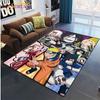 Cartoon Anime Naruto Living Room Carpet Figure Bedroom Floor Mats Children's Play Carpet Kitchen Bathroom Non-slip Mat