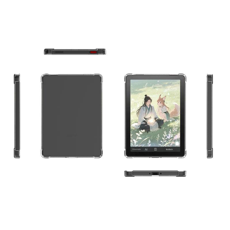 Для электронной книги Bigme B6 Чехол из ТПУ 6-дюймовый Планшет Задняя крышка Прозрачный Ультратонкий Ударопрочный Защитный чехол Анти-·