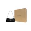 New COACH Pebbled Leather Shoulder Bag, Handbag, Shoulder Bag Women's Black CL407-SVDTV