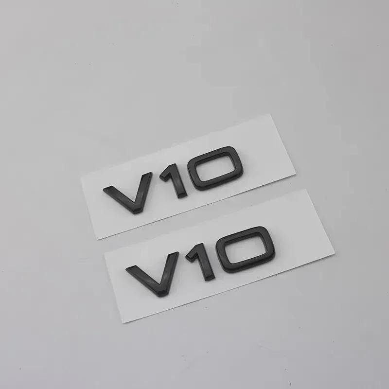 2 шт. Значок V6T V8T ABS 3D наклейка-листок V10 V12 боковая наклейка для автомобилей A4L A5 A6L A7 Q3 Q6 Q7 наклейка для смены модели