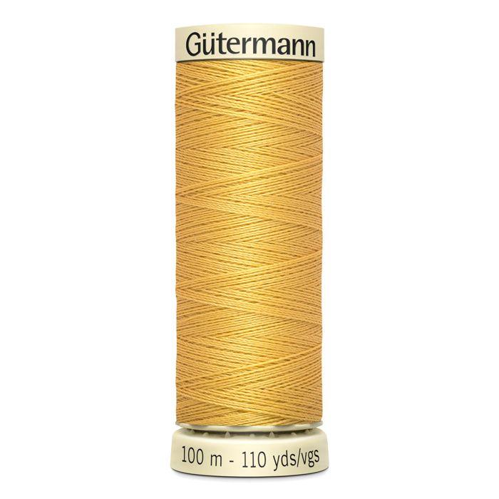 Fil à coudre 100% polyester Gütermann 1 Bobine - Att 488 - sable jaune