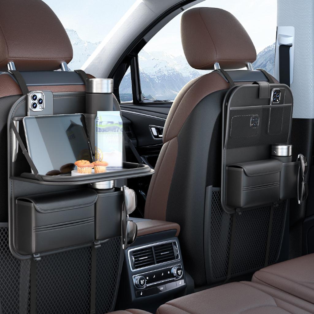Car Back Seat Organizer Bag with Upper Folding Design Easy to Work for Car Travel Accessories