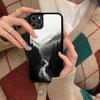 Чехол для телефона «Горный Лес» Беспроводная зарядка PC+TPU Для IPhone 11 12 13 14 15 16 17 Pro Max Plus Чехол