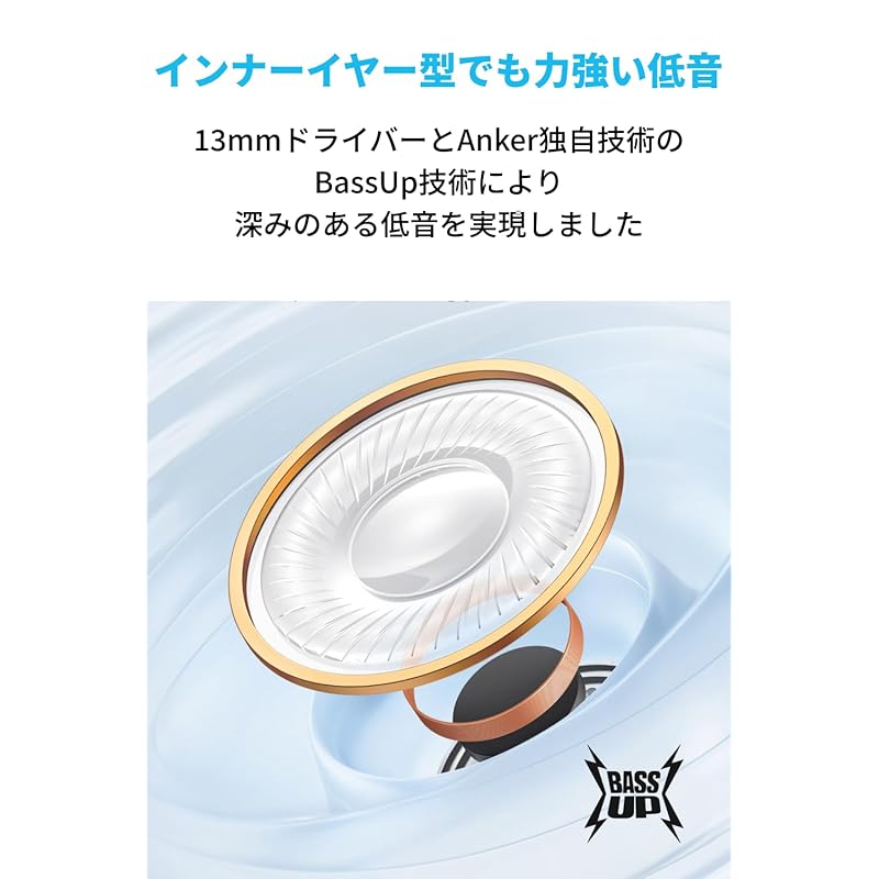 Anker Soundcore K20i (Блютуз 5.3) [Полностью беспроводные наушники/внутренние наушники/стандарт водонепроницаемости IPX5. До 36 часов воспроизведения. Совместимость