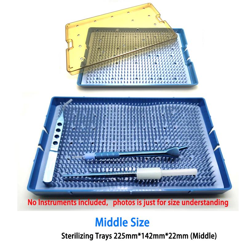 Surgical Disinfection Box Sterilization Tray Silicone Sterilization Tray Ophthalmic Dental Case Hi Eye