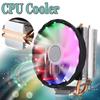 Quiet Cooled Fan Core LED CPU Cooler Cooling Fan Heatsink 4pin CPU Cooler for Intel Socket LGA 1156/1155/775 for AMD