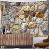 Random Stone Tapestry Wall Hanging Natural Art Scenery Bohemian Minimalist Modern Style Living Room Home Decor