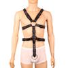 Men'S Leather Shoulder Straps Bundled Chest Straps Nightclub Props Alternative Sex Straps Straps