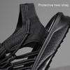 Summer Men Sandals Weaving Design Outdoor Beach Sandals Breathable Casual Flat Soft Sole Footwear